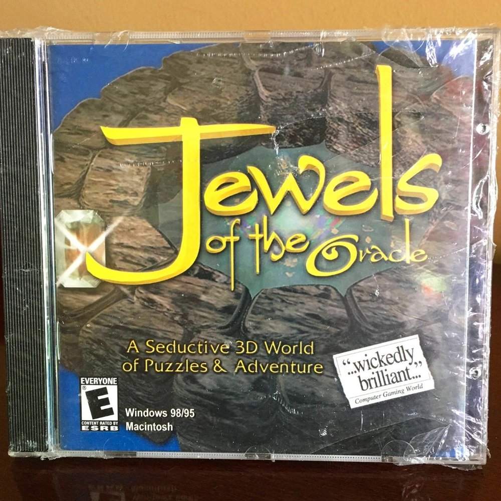 Vintage PC Videogame: Jewels of the Oracle, Dream Catcher 2000 NEW